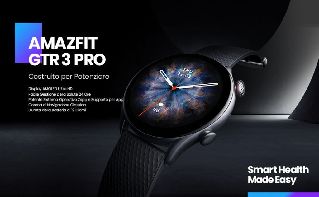 Amazfit GTR 3 PRO: Lo Smartwatch Intelligente con Alexa Integrato ora in Super Offerta su Amazon! Amazfit GTR 3 PRO: Lo Smartwatch Intelligente con Alexa Integrato ora in Super Offerta su Amazon!