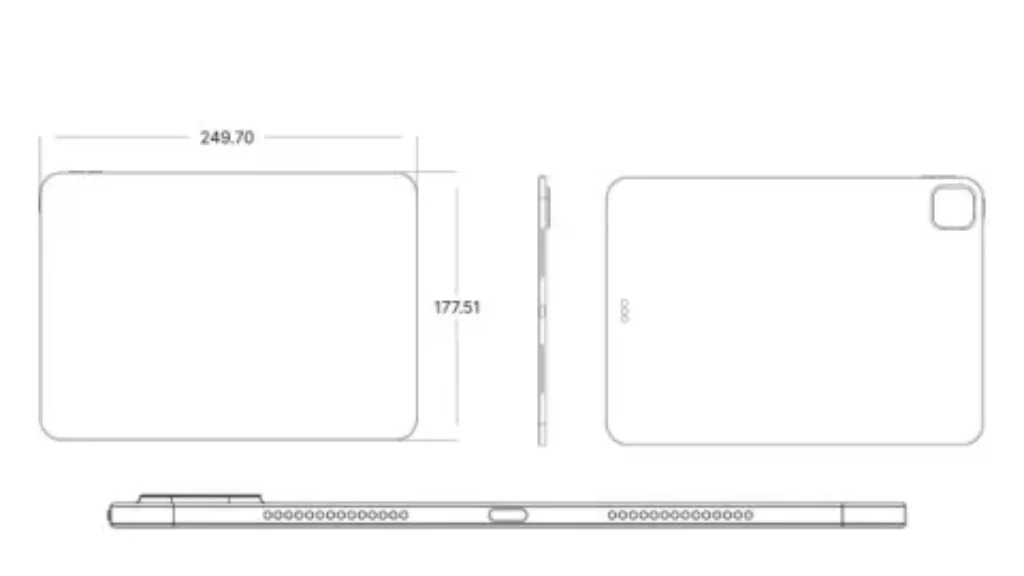 I Nuovi Orizzonti della Tecnologia: Rumors su Galaxy Z Fold6, iPad Pro, realme GT Neo 6 e Motorola Buds 600 3 CAD ipad Pro
