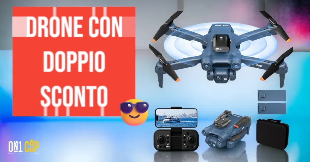F407 Drone con Telecamera 1080P HD