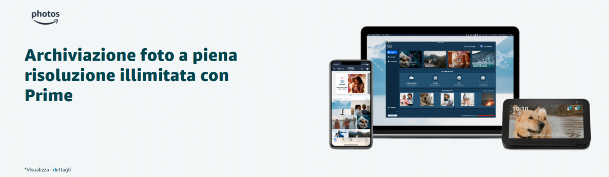 Amazon Photos: Guadagna 15€ di Credito Promozionale Amazon Photos: Guadagna 15€ di Credito Promozionale