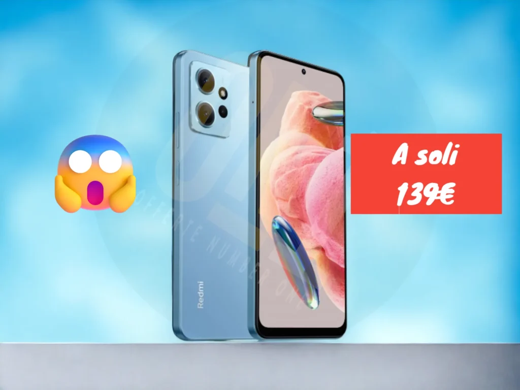 Redmi Note 12: SOLO OGGI a 139€ sul Mi Store 1 Redmi Note 12