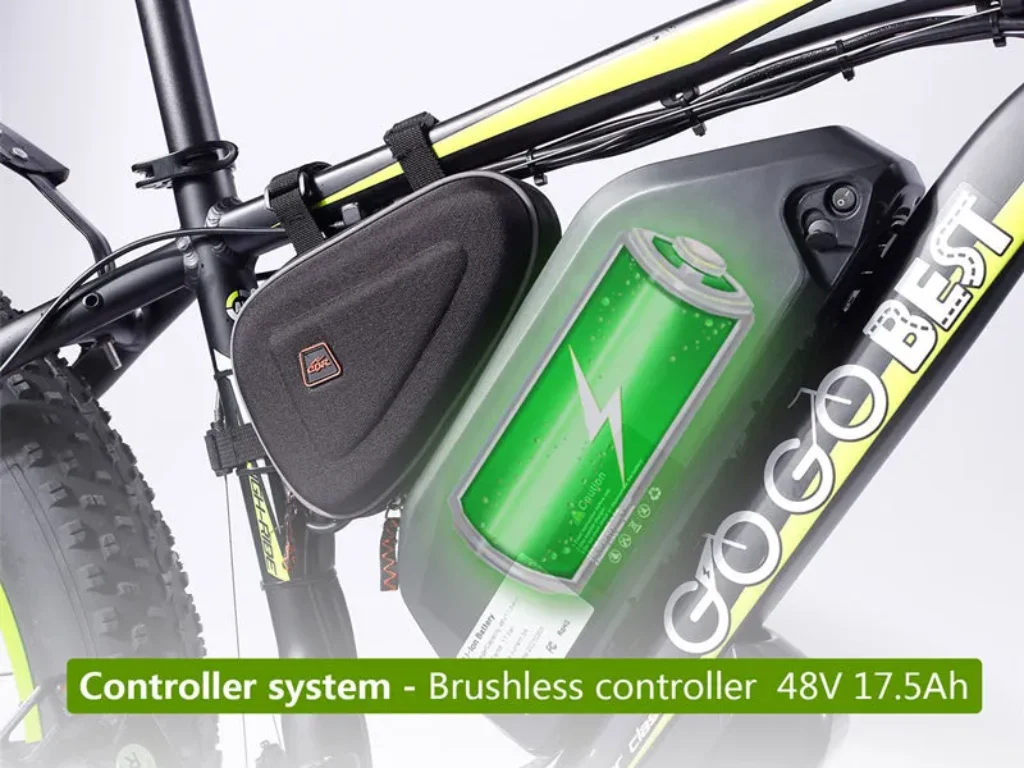 GOGOBEST GF700: La Bicicletta Elettrica a Doppio Motore per Avventure senza Limiti 2 GOGOBEST GF700 Batteria di Alta Capacità
