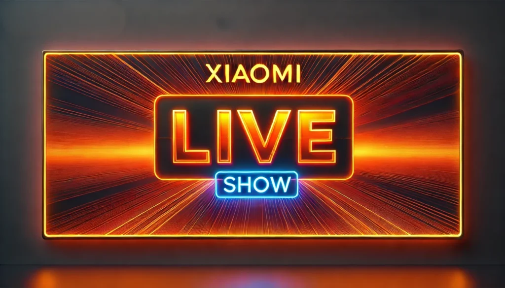  Live Xiaomi