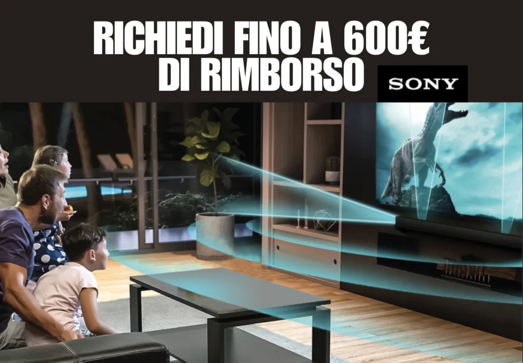 Promozione Cashback Sony Soundbar: Come Ottenere il Rimborso e Risparmiare alla Grande 1 Cashback Sony Soundbar