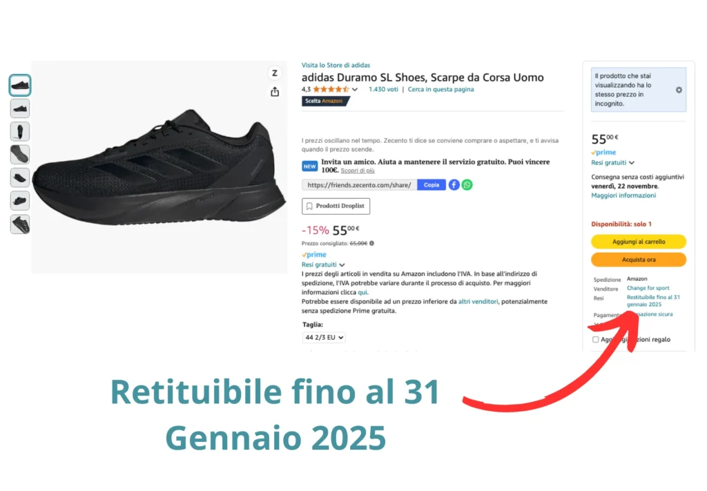 Retituibile fino al 31 Gennaio 2025 11zon