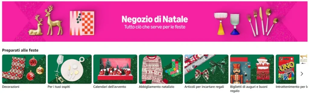 Il negozio di Natale Amazon: offerte e risparmio per un Natale speciale 4 Negozio di Natale Amazon