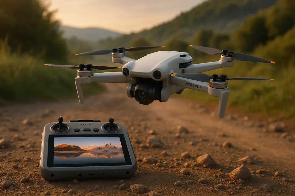 DJI Mini 4 Pro con DJI RC 2: Drone leggero e potente 1 DJI Mini 4 Pro