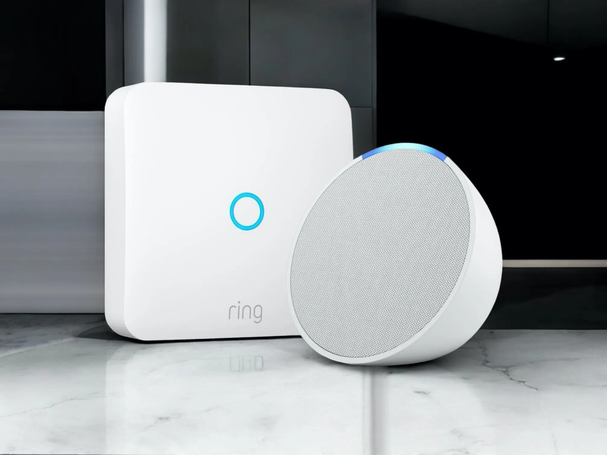 coupon il bundle Ring Intercom + Echo Pop