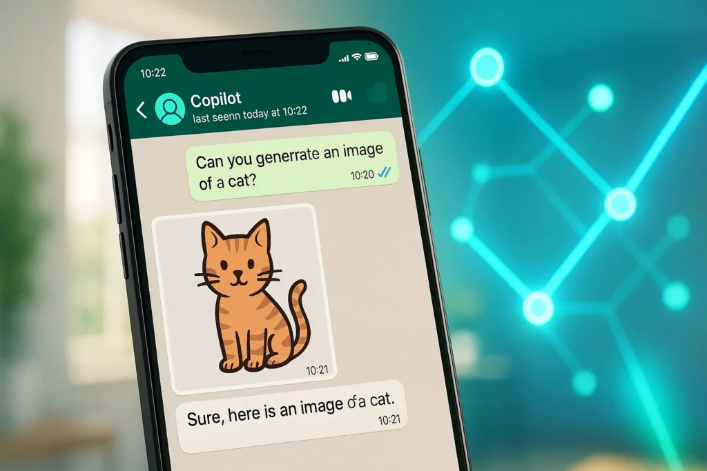 Copilot su WhatsApp: L’Intelligenza Artificiale di Microsoft nelle Tue Chat 3 Conversazione Dinamica