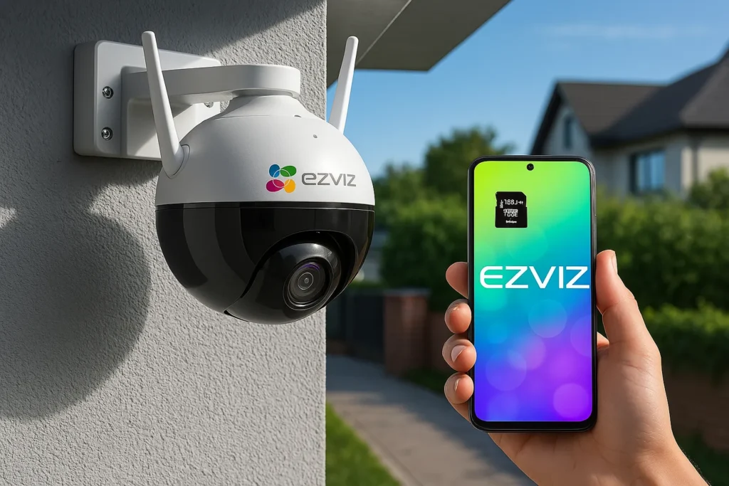 EZVIZ C8C: Proteggi Casa a 360° con la Telecamera Esterno Motorizzata (Anche a Colori di Notte!) 1 EZVIZ Telecamera C8C