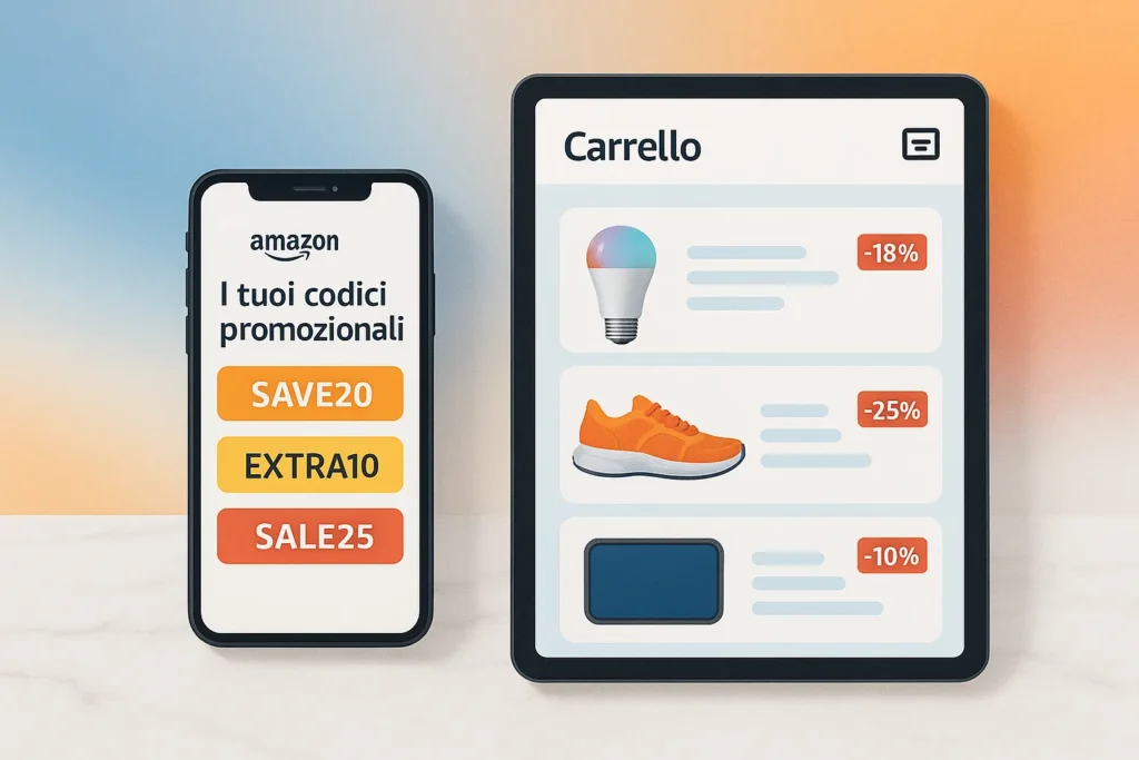 Codici Promozionali Personalizzati su Amazon: Come Risparmiare in Modo Semplice e Veloce 2 Shopping digitale moderno