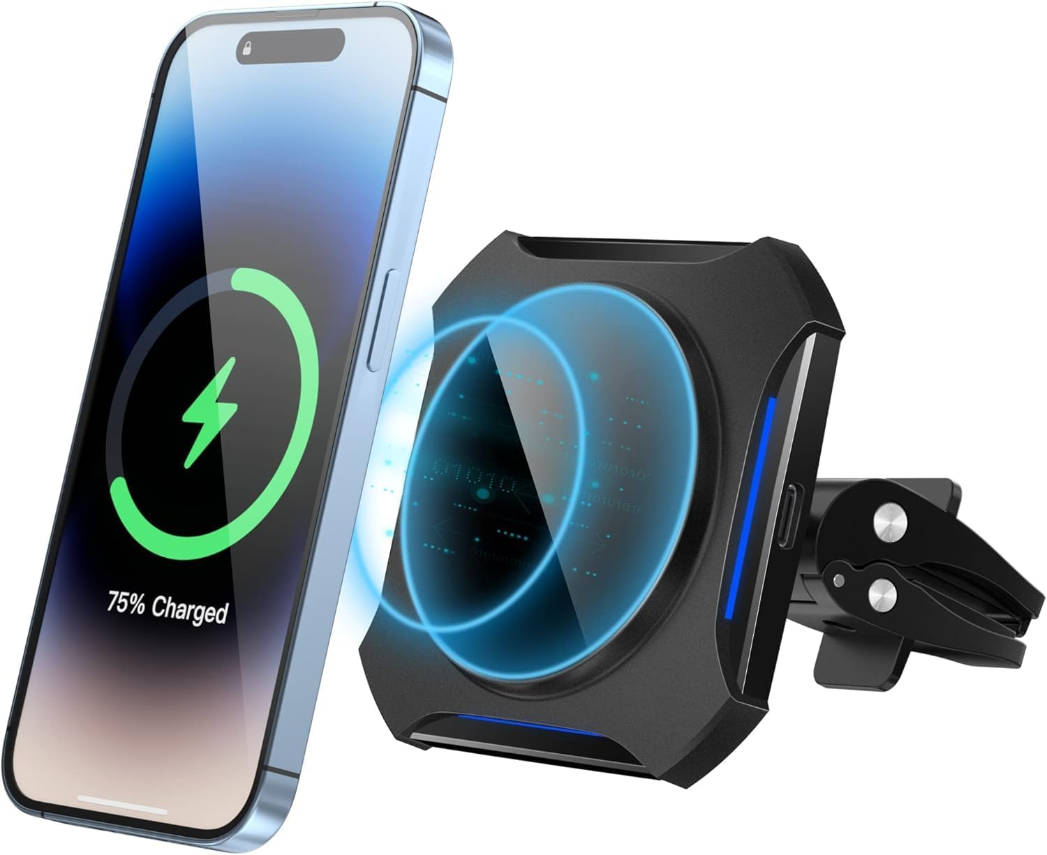 Caricatore wireless auto MagSafe per iPhone Qi