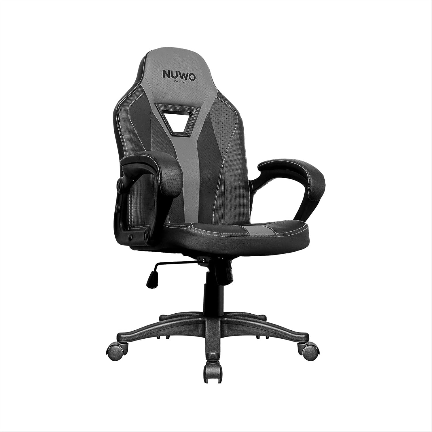 Sedia Gaming Ergonomica Nuwo Skin Grigia