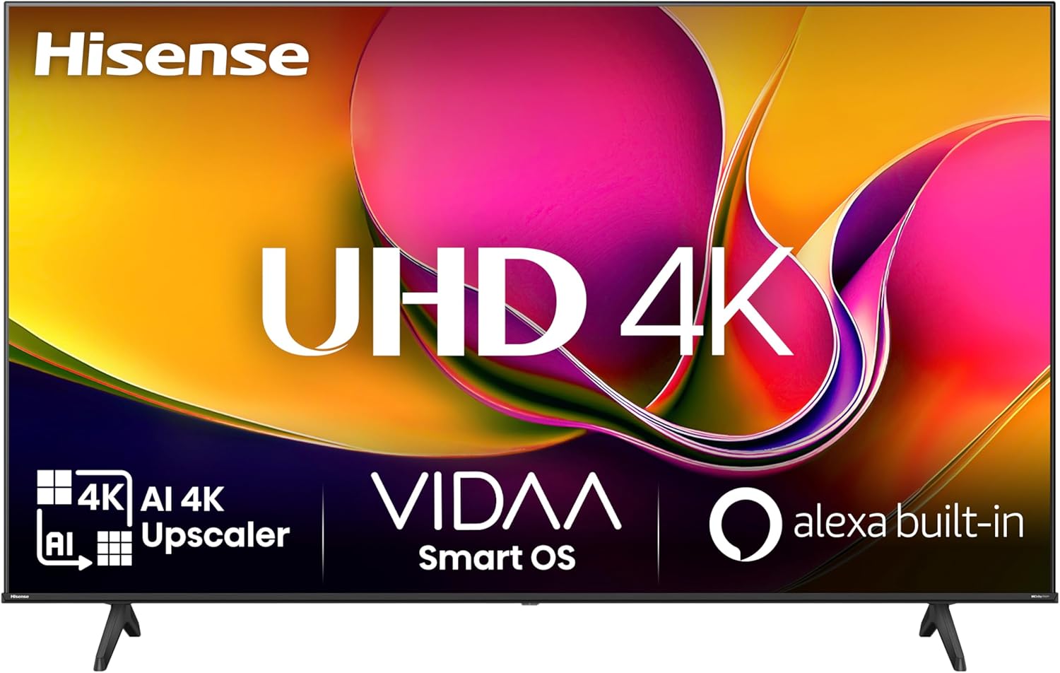 Hisense 65″ 4K, Dolby Vision, Game Mode Plus