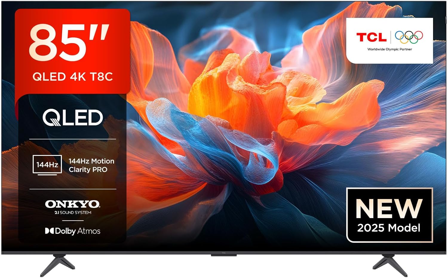 TV TCL 85″ QLED 4K Google con Dolby Vision