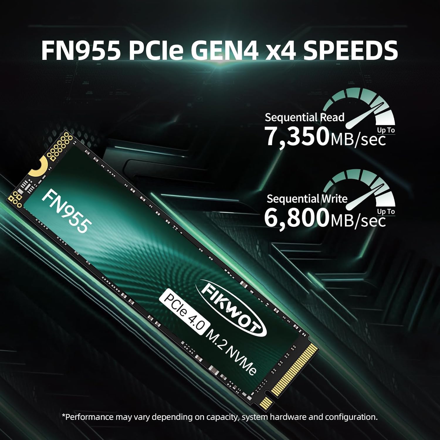 SSD Fikwot FN955 2TB PCIe Gen4 Grafene