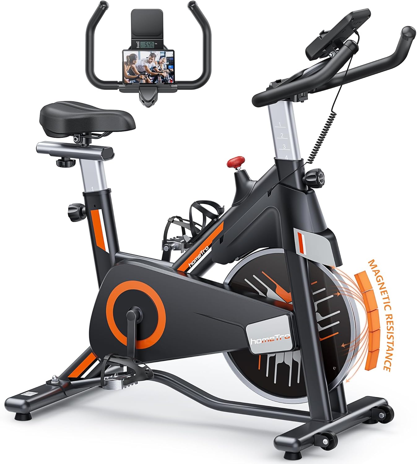 Cyclette Casa Professionale Volano 15kg LCD