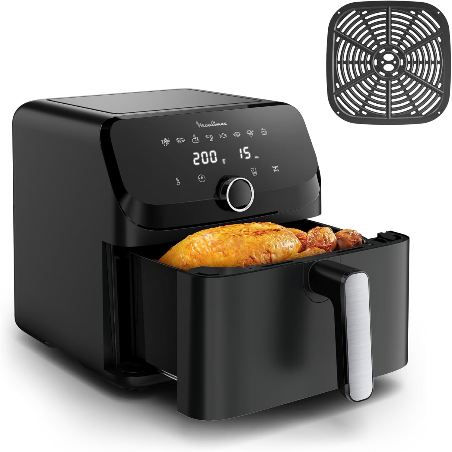 Friggitrice Moulinex Easy Fry Mega ad aria XXL per famiglie numerose