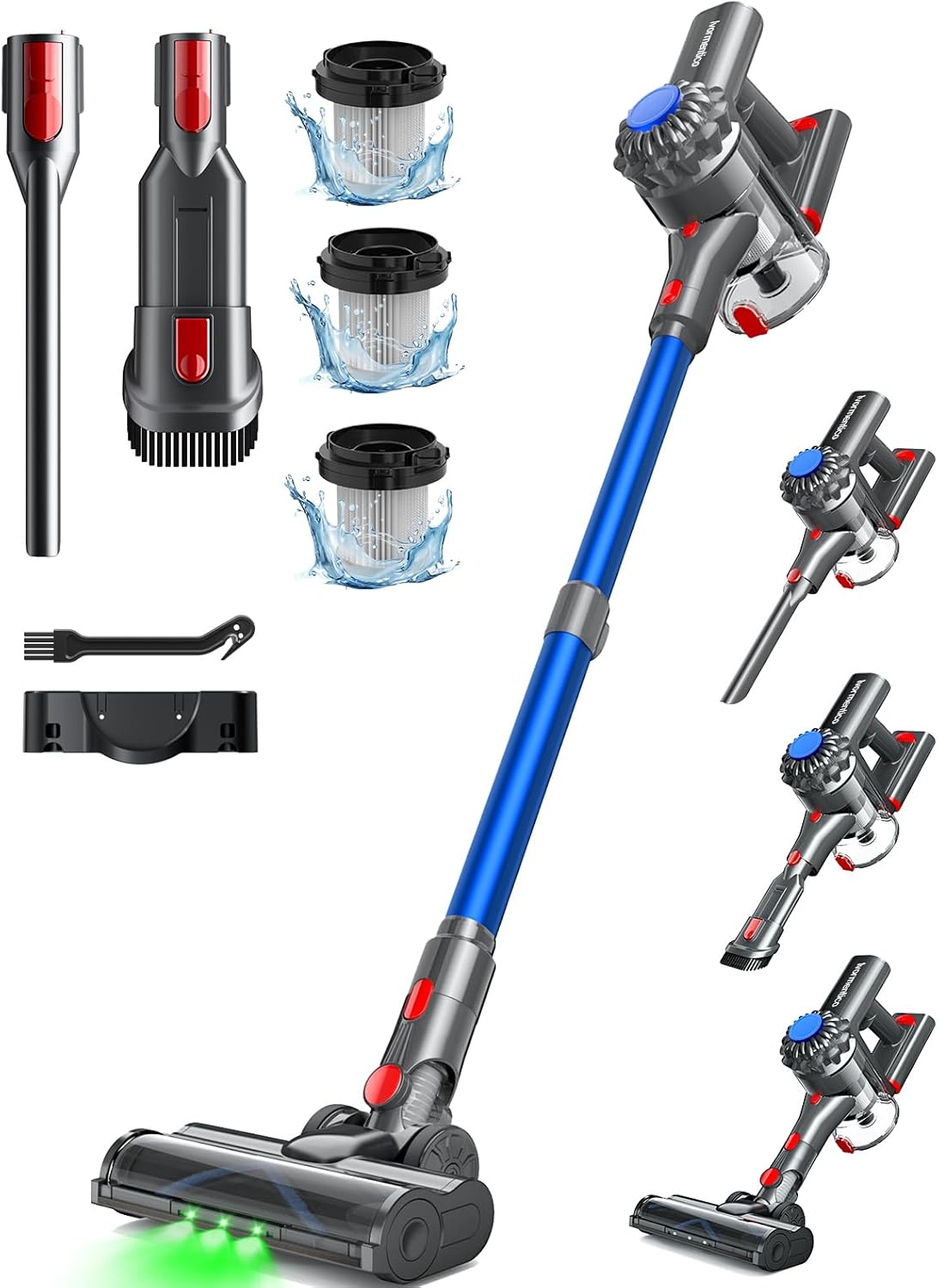 Aspirapolvere Ivormentico Senza Fili 40Kpa Blu