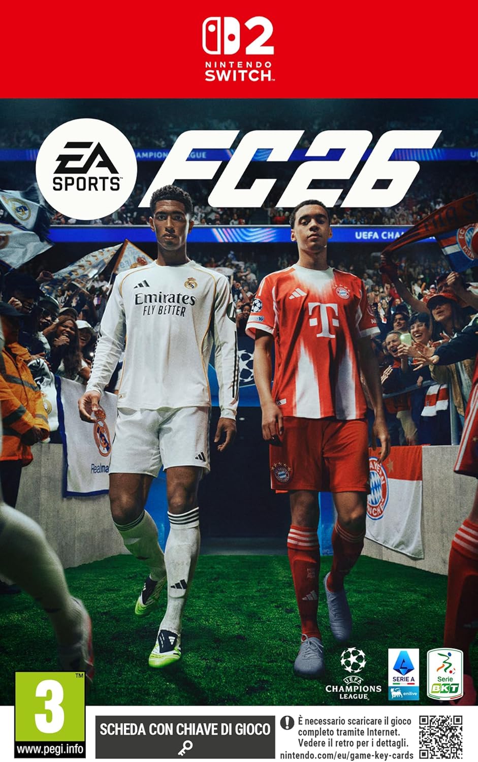 EA SPORTS FC 26 calcio, tornei e bonus Switch 2