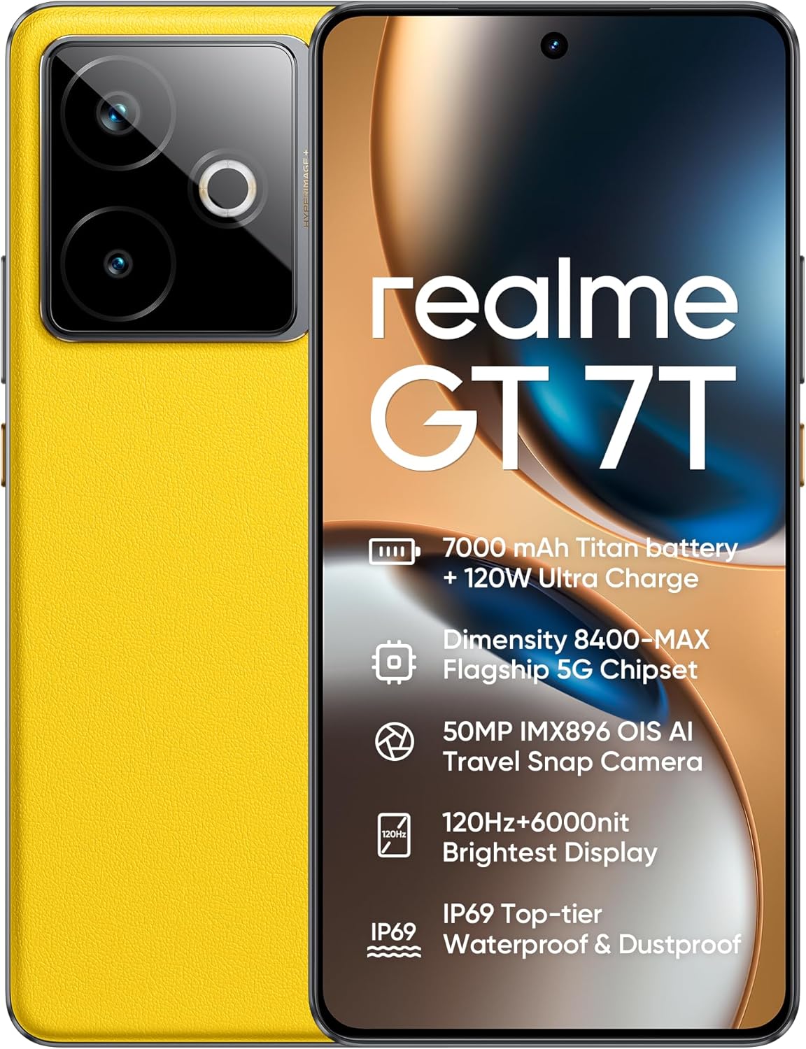 realme GT 7T 5G Smartphone 12+256GB