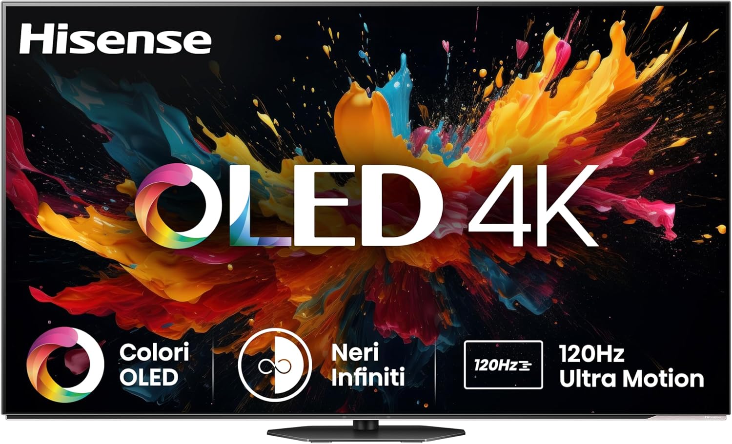 Hisense 55″ OLED 4K, Dolby Vision, 120Hz Gaming
