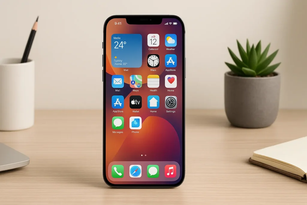 Apple iPhone 13 Pro Max ricondizionato: vale ancora la pena nel 2025? 2 Dettaglio ravvicinato di un iPhone 13 Pro Max ricondizionato acceso