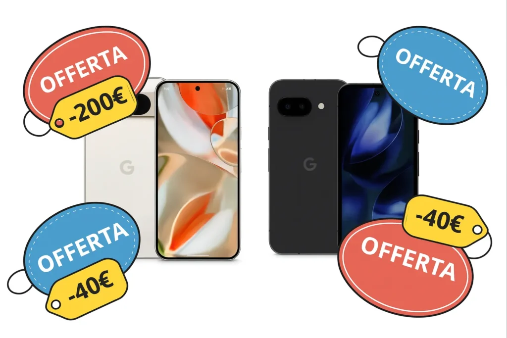 Google Pixel 9 e Pixel 9a in varie colorazioni