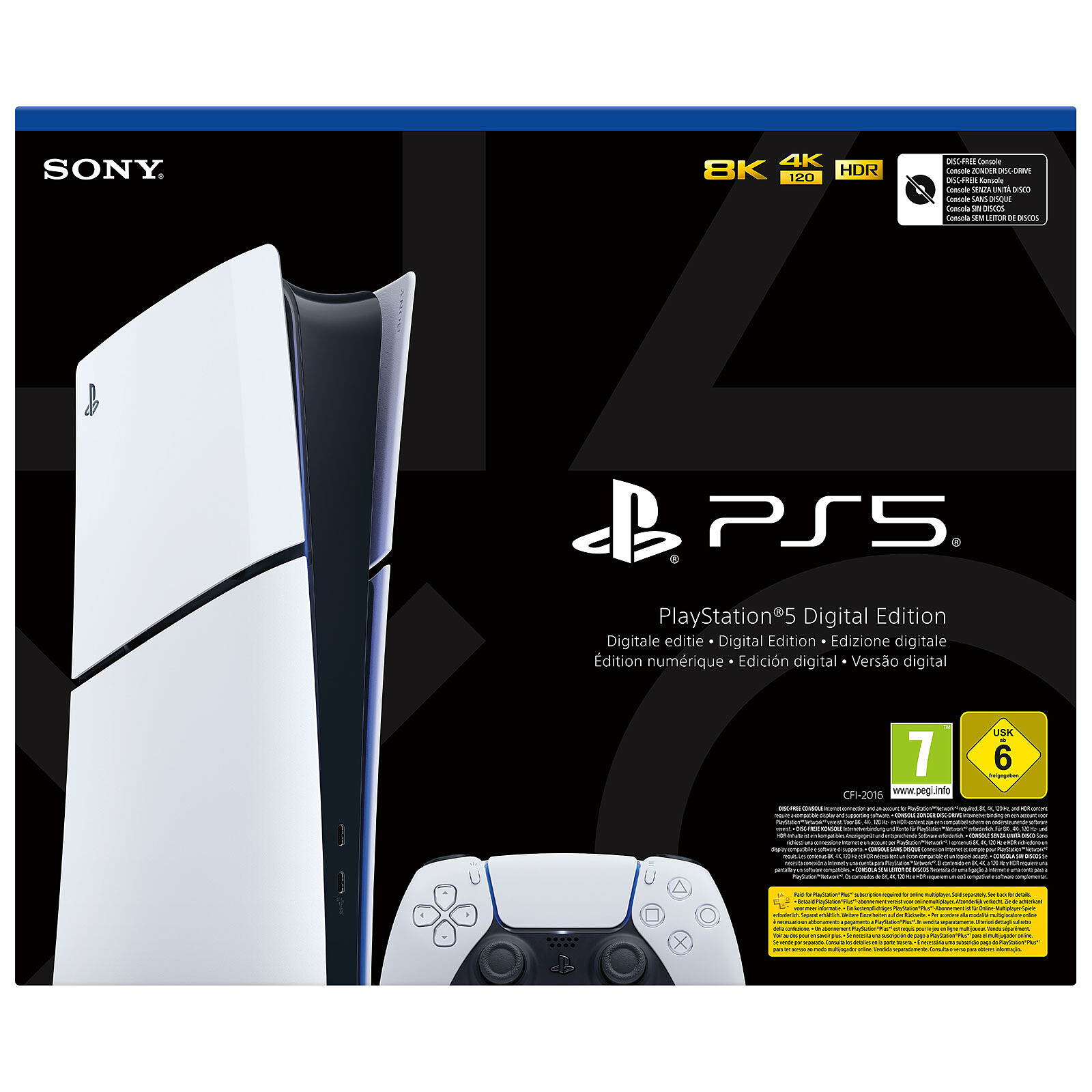 Playstation 5 Digital Slim nuova versione