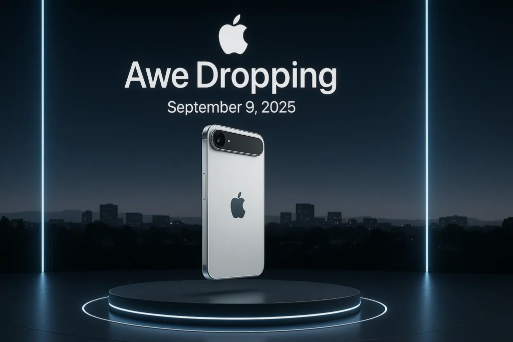 evento Apple  iPhone 17 e 17 Air del 9 settembre 2025