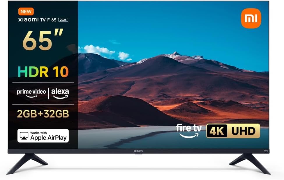 Xiaomi TV F 65 pollici smart 4K UHD Fire TV Alexa