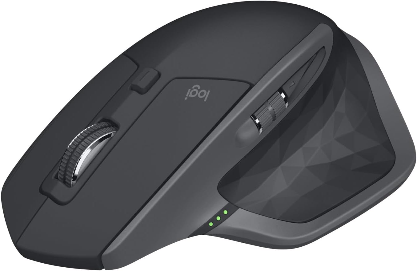 Logitech MX Master 2S mouse wireless grafite