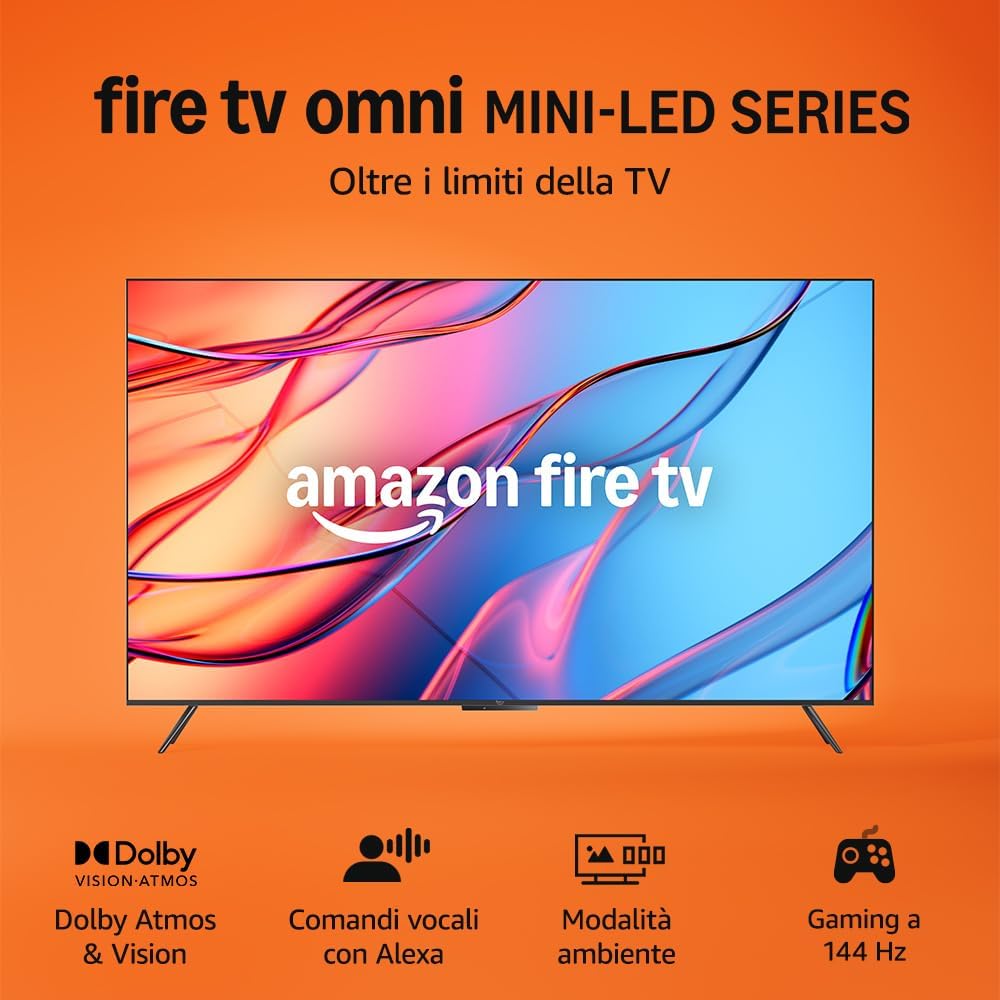 Fire TV Omni Mini-LED 55 QLED 4K 144Hz Alexa