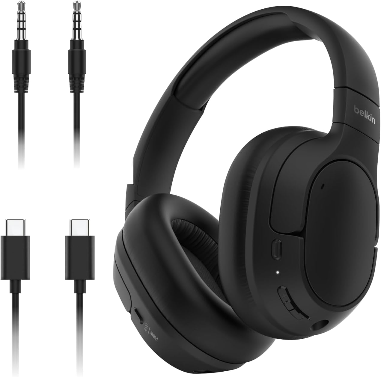 Belkin SoundForm Isolate, ANC e 60 ore autonomia