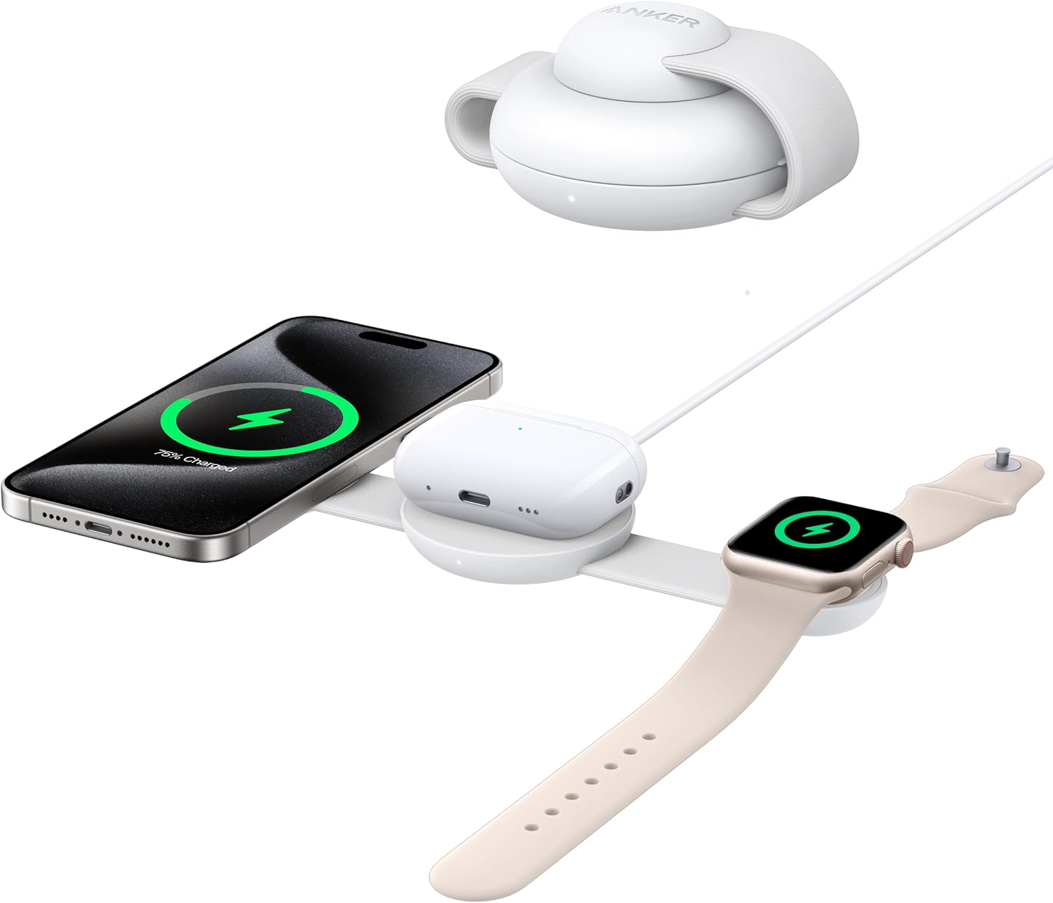 Anker MagGo 3 in 1 Qi2 15W