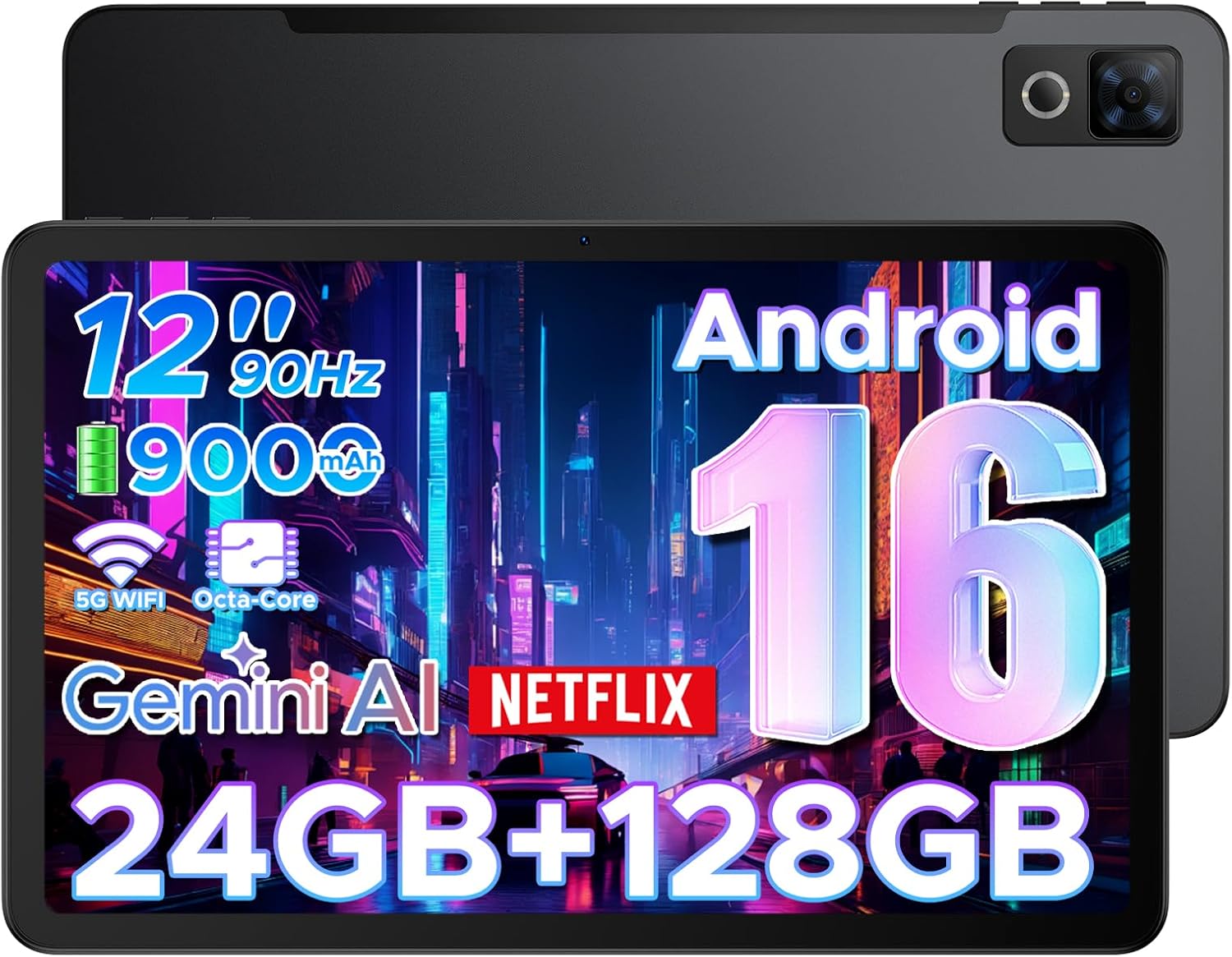 DOOGEE U12 Tablet 12 pollici Android 16