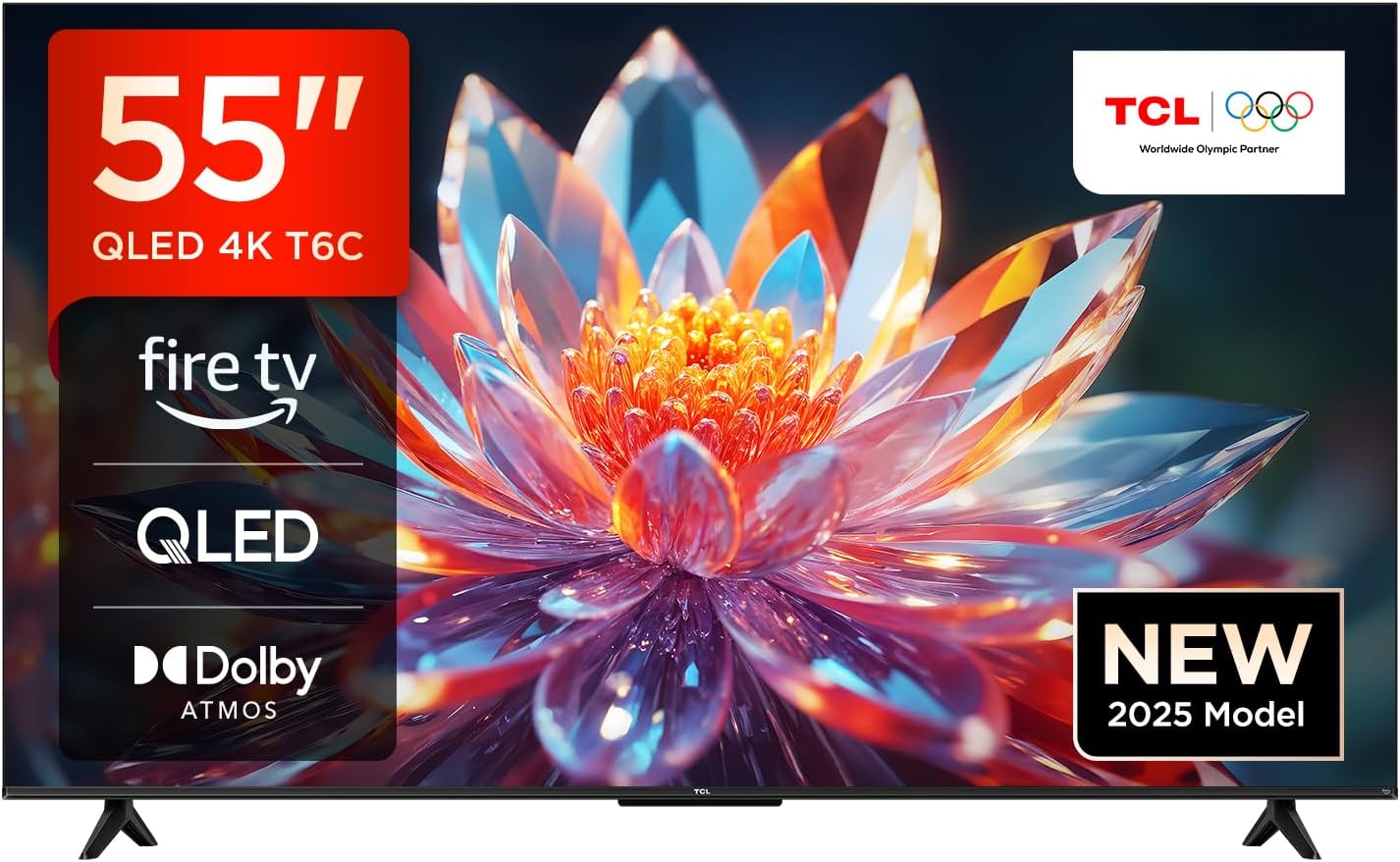 TCL 55T6C QLED 55 pollici 4K Fire TV