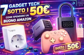 Come Spendere il Buono Amazon: i 7 Migliori Accessori Tech Sotto 50€ (Testati 2025)