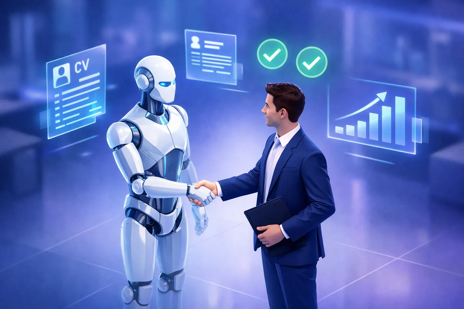 ChatGPT stringe la mano a un candidato la nuova era della ricerca lavoro con AI