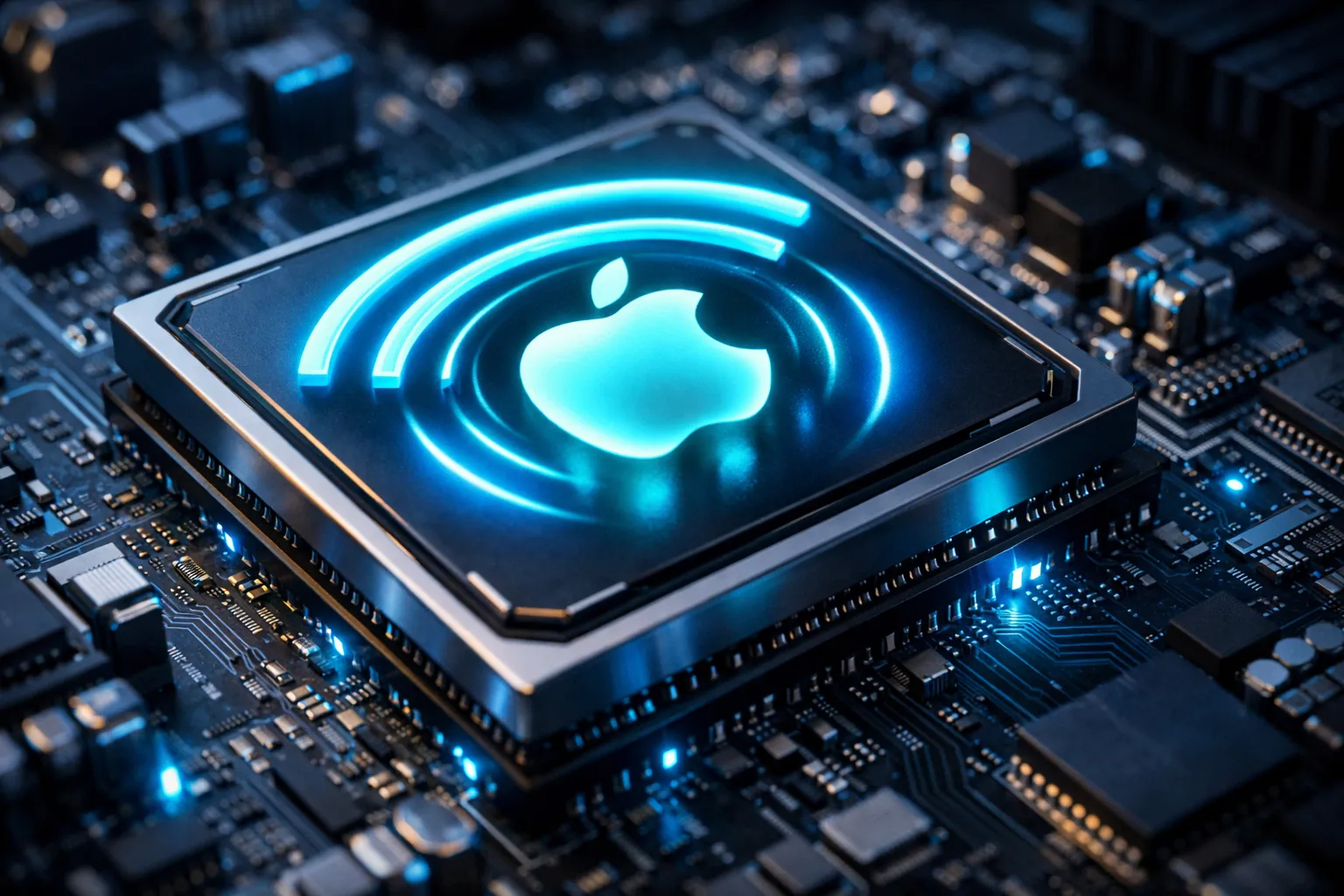 Chip Wi-Fi proprietario Apple iPad 2026 macro.