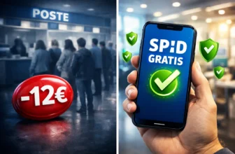 Confronto tra SPID Poste a pagamento con fila e alternative SPID gratuite online su smartphone