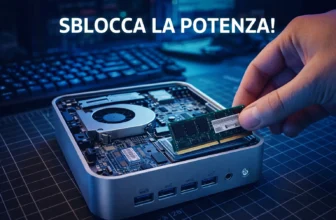 Geekom A7 Max aperto upgrade RAM DDR5 slot