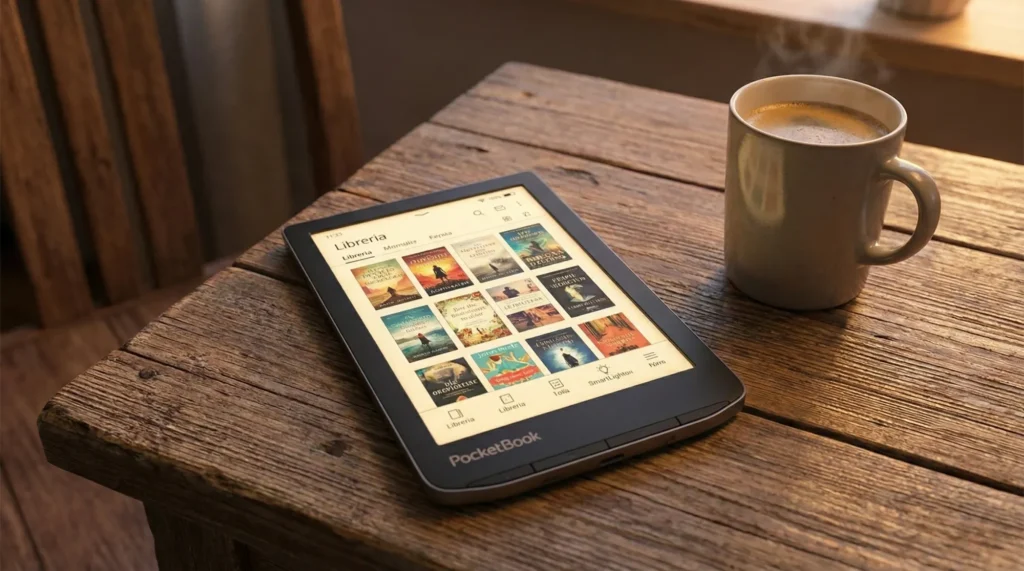 Libreria ebook a colori pocketbook verse pro