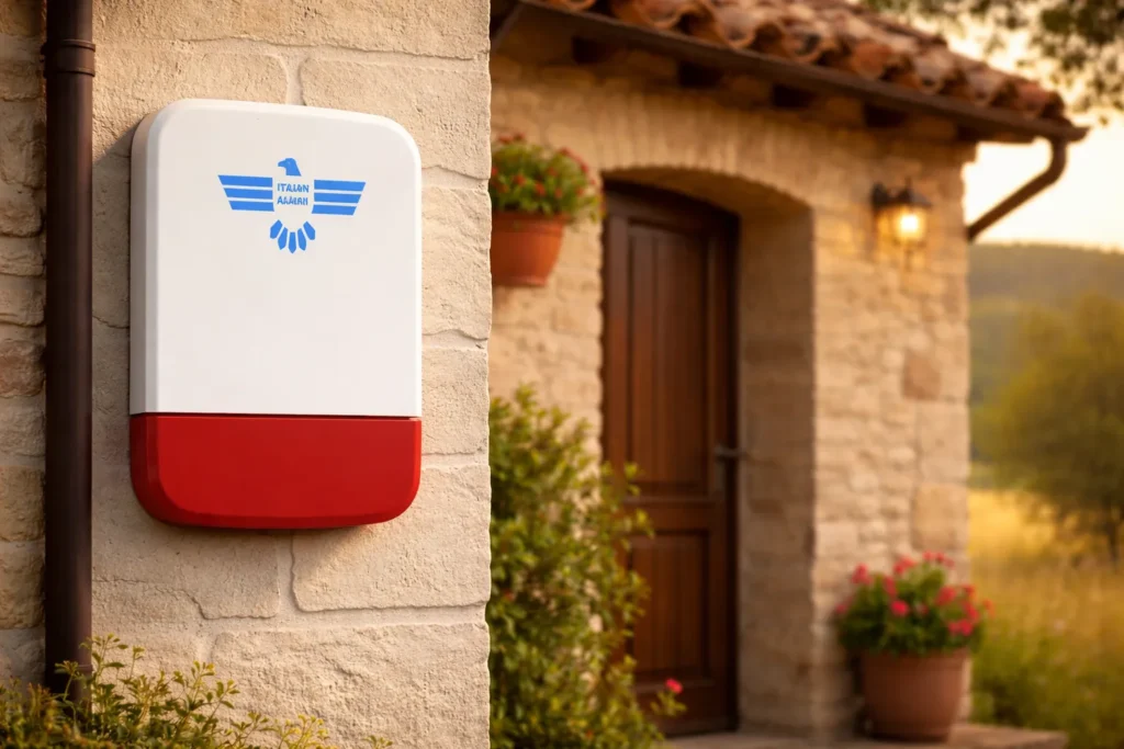 Allarme casa senza wifi in casa di campagna &mdash; sistema GSM con SIM