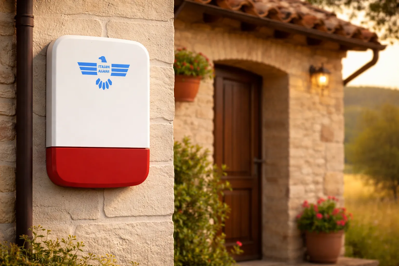 Allarme casa senza wifi in casa di campagna — sistema GSM con SIM