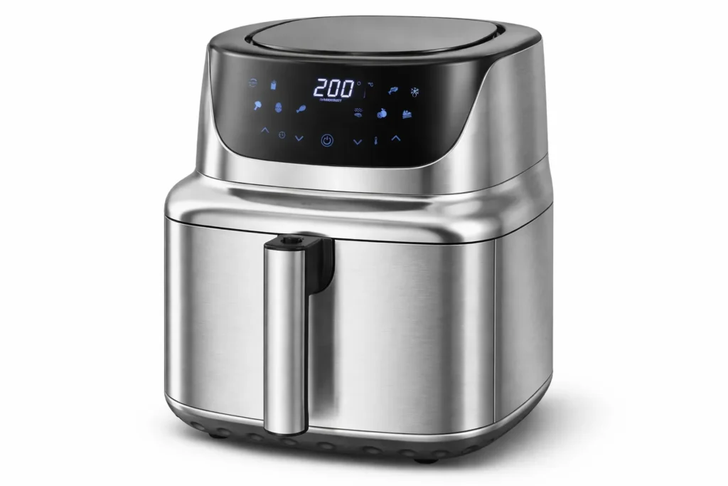 Friggitrice ad aria in acciaio inox senza BPA — modello consigliato
