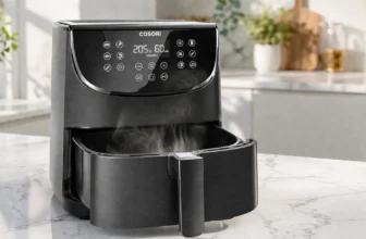 Friggitrice ad aria in acciaio inox senza odore di plastica