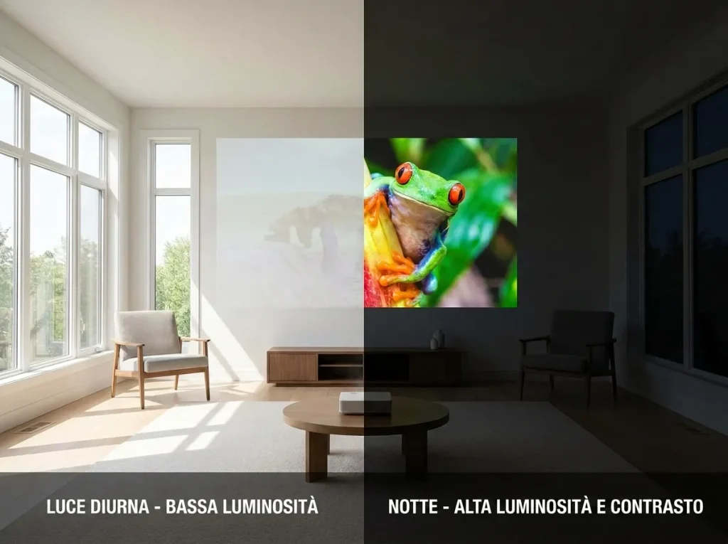 Projector_brightness_daylight_and_night