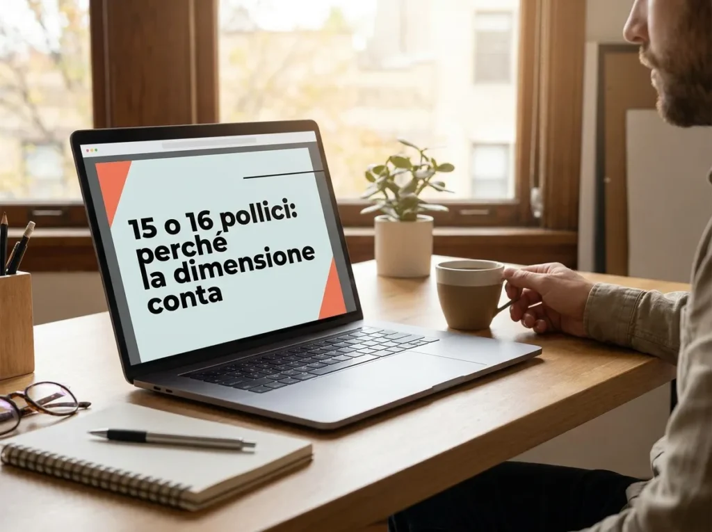 Quale notebook comprare per casa nel 2026: i modelli che funzionano davvero 2 Schermo da 15 o 16 pollici