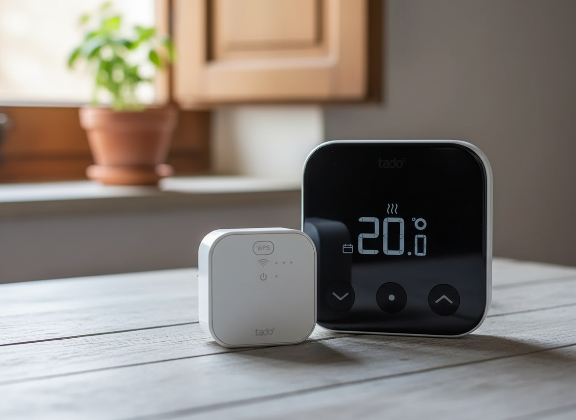 Quale termostato WiFi scegliere nel 2026: guida pratica alla decisione 3 Termostato Smart tado X Kit Base — illustrazione editoriale